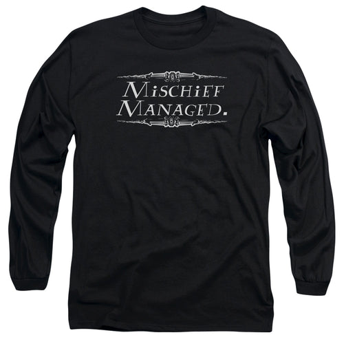 Harry Potter Mischief Managed Long Sleeve T-Shirt