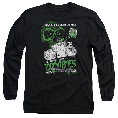 Aqua Teen Hunger Force Zombies Long Sleeve T-Shirt