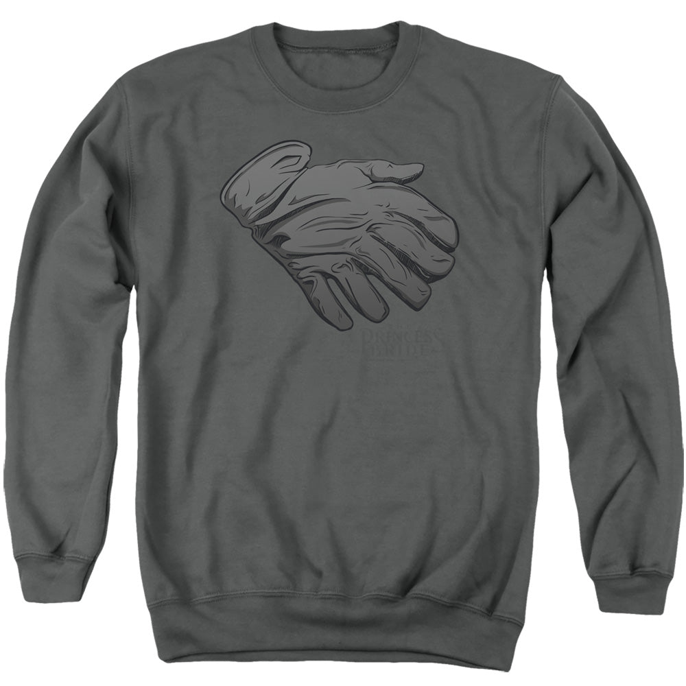 The Princess Bride Six Fingered Glove Charcoal Crewneck Sweatshirt