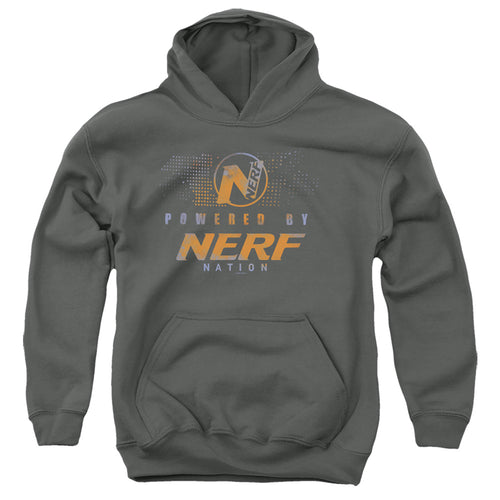 Powered by Nerf Nation Youth Hoodie