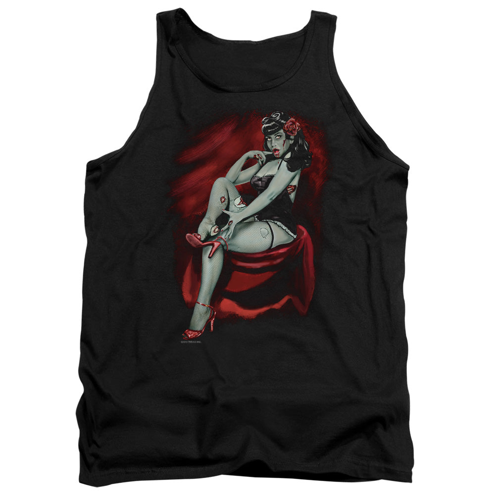 Zombie Pinup Red Tank Top