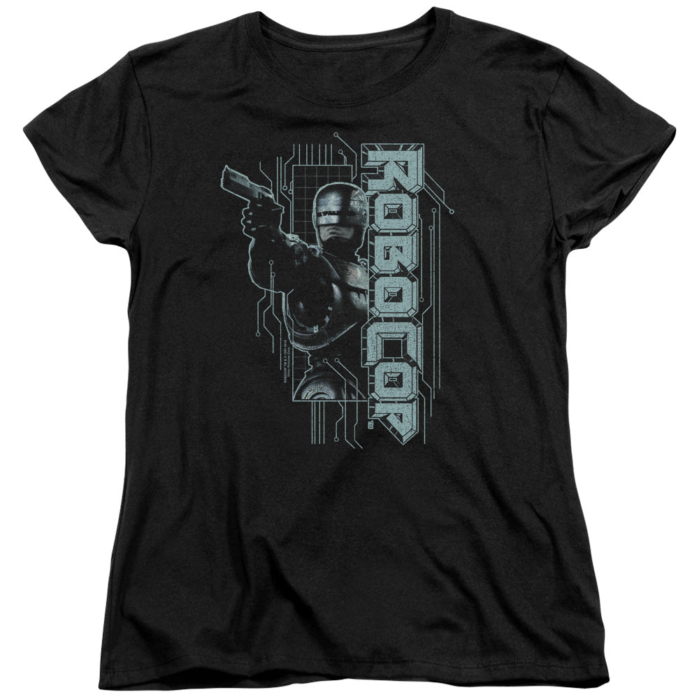 RoboCop Murphy Split Womens T-Shirt