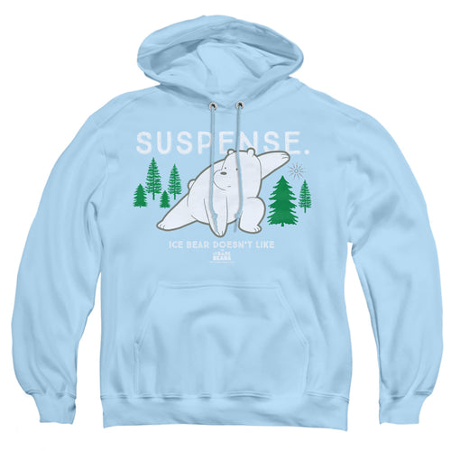 We Bare Bears Ice Bear Doesn't Like Suspense Pullover Hoodie