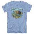 Wild Wings Smallmouth Bass Ganging Up Womens T-Shirt
