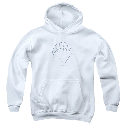 Green Lantern White Lantern Logo Youth Hoodie
