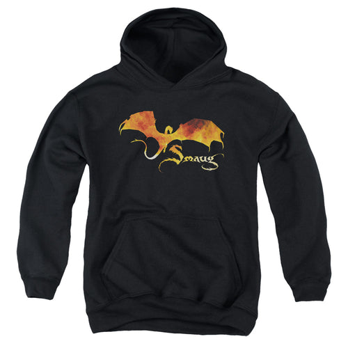 The Hobbit Smaug On Fire Youth Hoodie