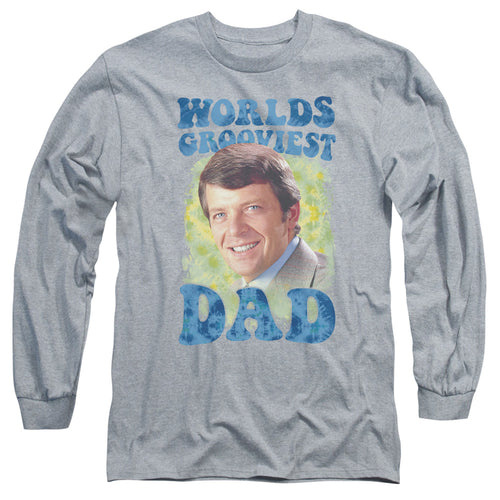 The Brady Bunch Worlds Grooviest Long Sleeve T-Shirt
