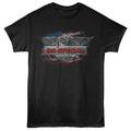 Badge and Flag 38 Special t-shirt in black