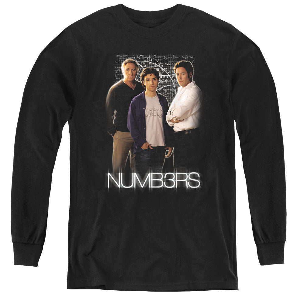 Numb3rs Equations Youth Long Sleeve T-Shirt