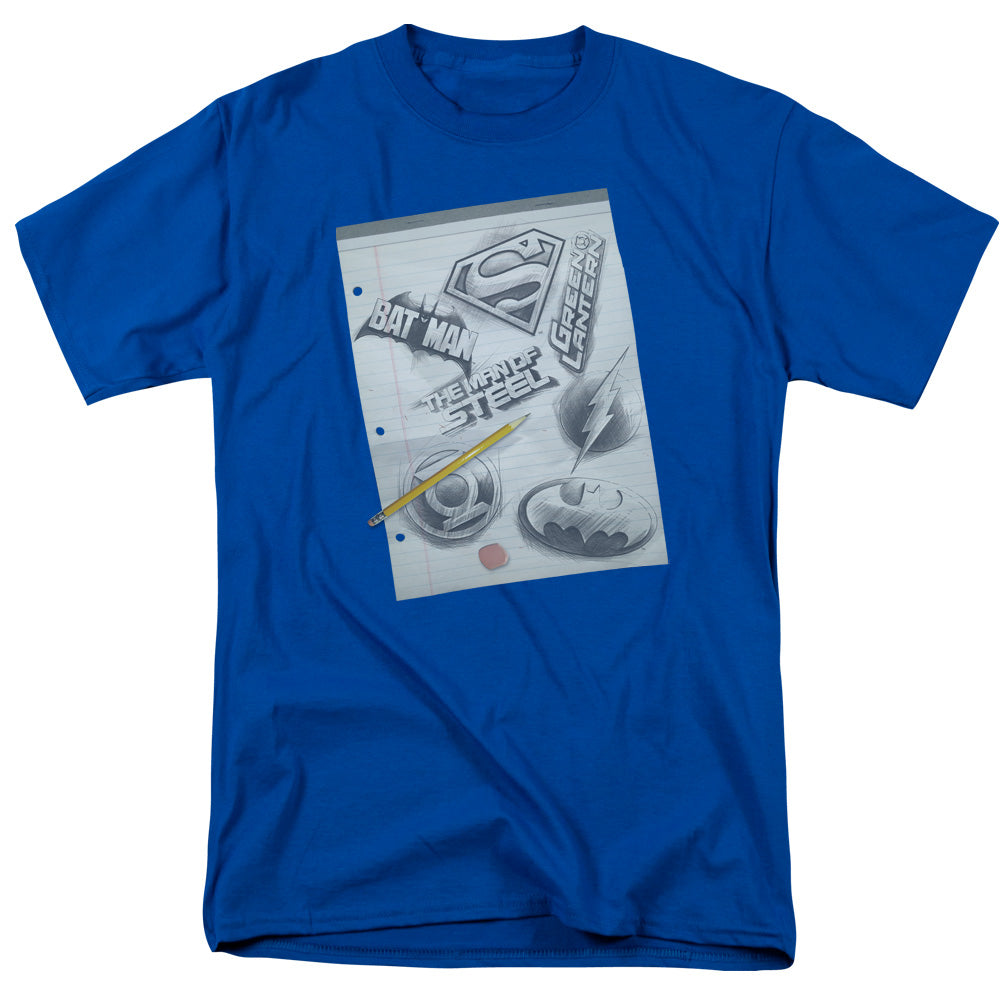 DC Comics Logo Note Paper T-Shirt