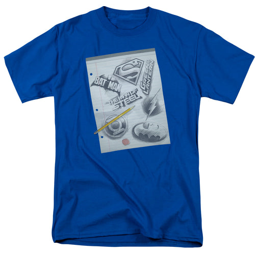 DC Comics Logo Note Paper T-Shirt
