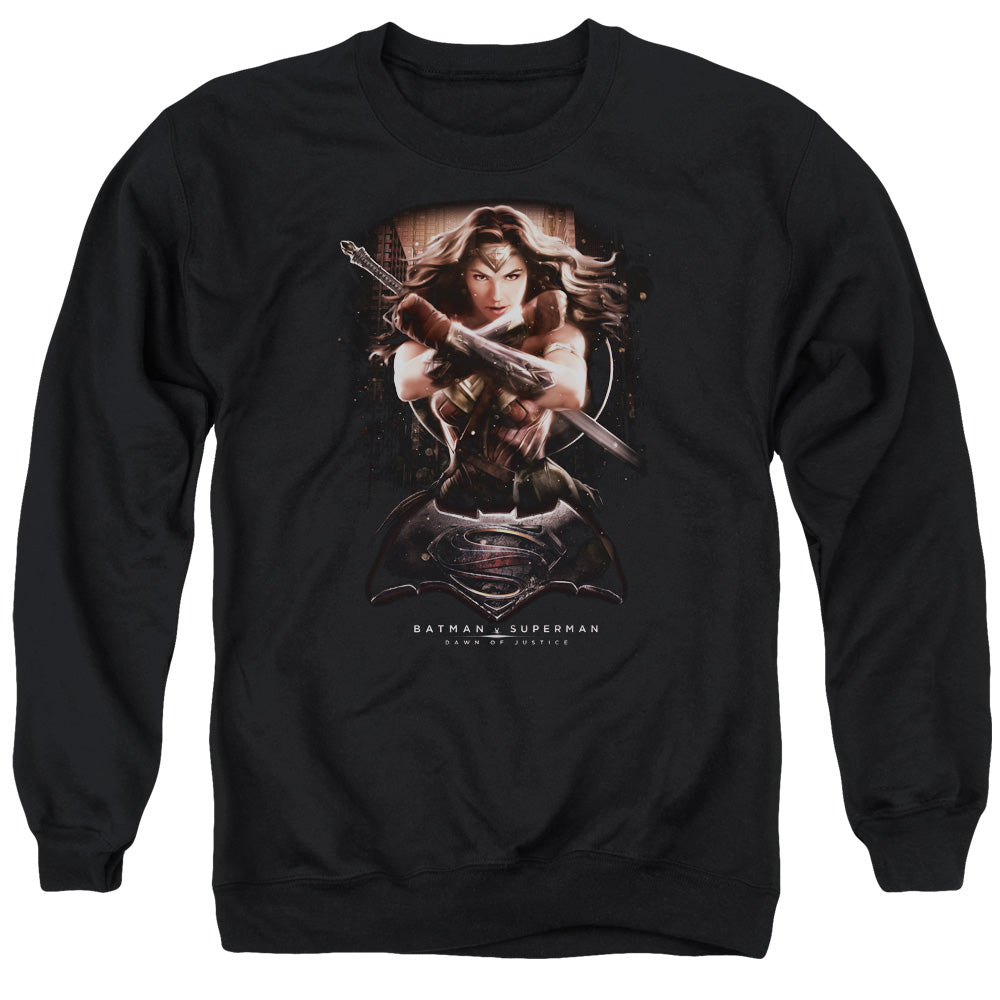 Batman v Superman Ww Ground Zero Crewneck Sweatshirt