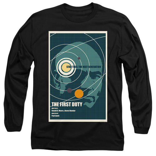 Star Trek The First Duty Black Long Sleeve T-Shirt