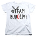 Christmas Team Rudolph Womens T-Shirt