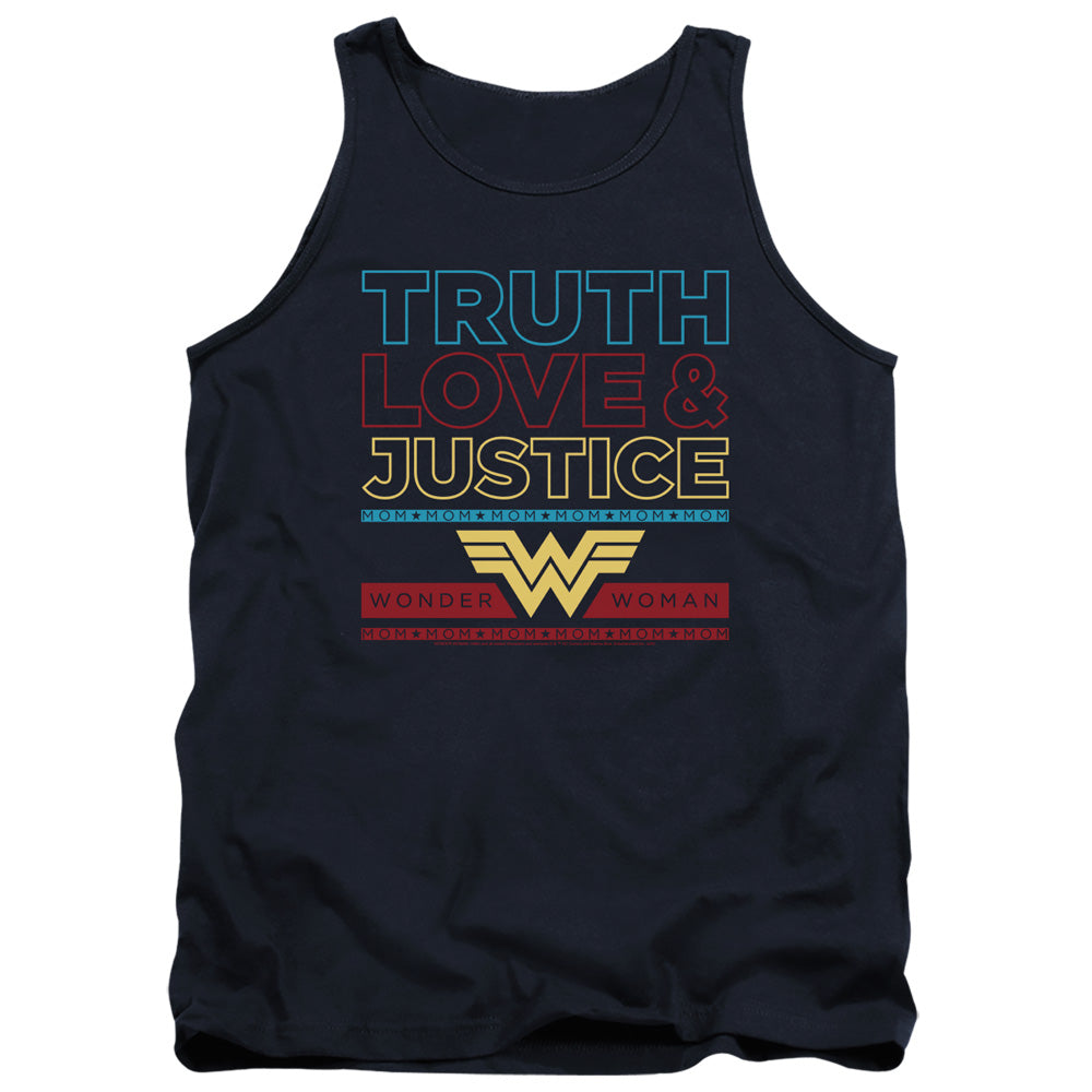 Wonder Woman 1984 Truth Love Justice Stacked Tank Top