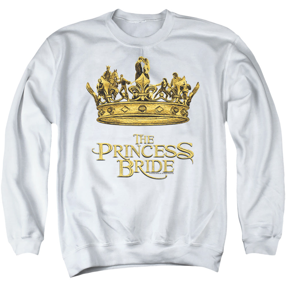 The Princess Bride Crown White Crewneck Sweatshirt