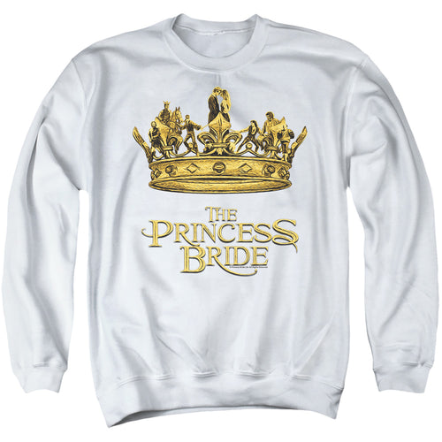 The Princess Bride Crown White Crewneck Sweatshirt