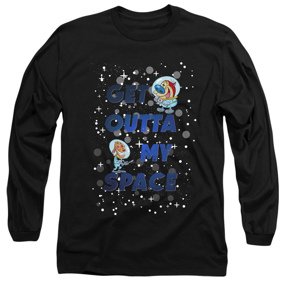 Ren and Stimpy Get Outta My Space Long Sleeve T-Shirt