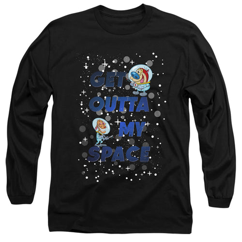 Ren and Stimpy Get Outta My Space Long Sleeve T-Shirt