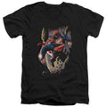 Superman Orbit V-Neck T-Shirt