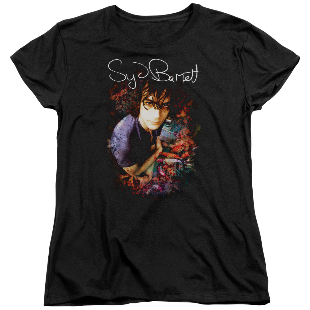Syd Barrett Madcap Portrait Womens T-Shirt