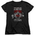 Superman Watchful Eye Womens T-Shirt