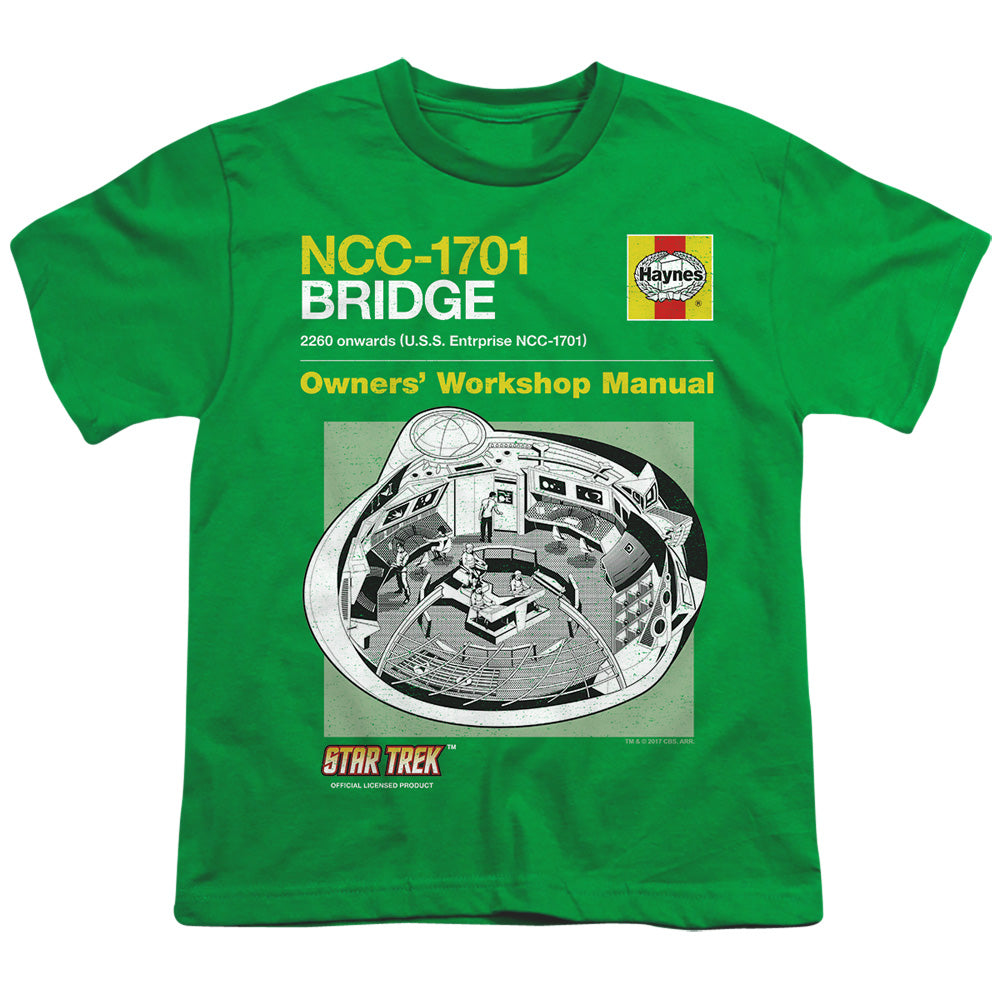 Star Trek Bridge Owners Workshop Manual Youth/Toddler T-Shirt