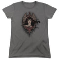 Batman v Superman Winged Goddess Womens T-Shirt