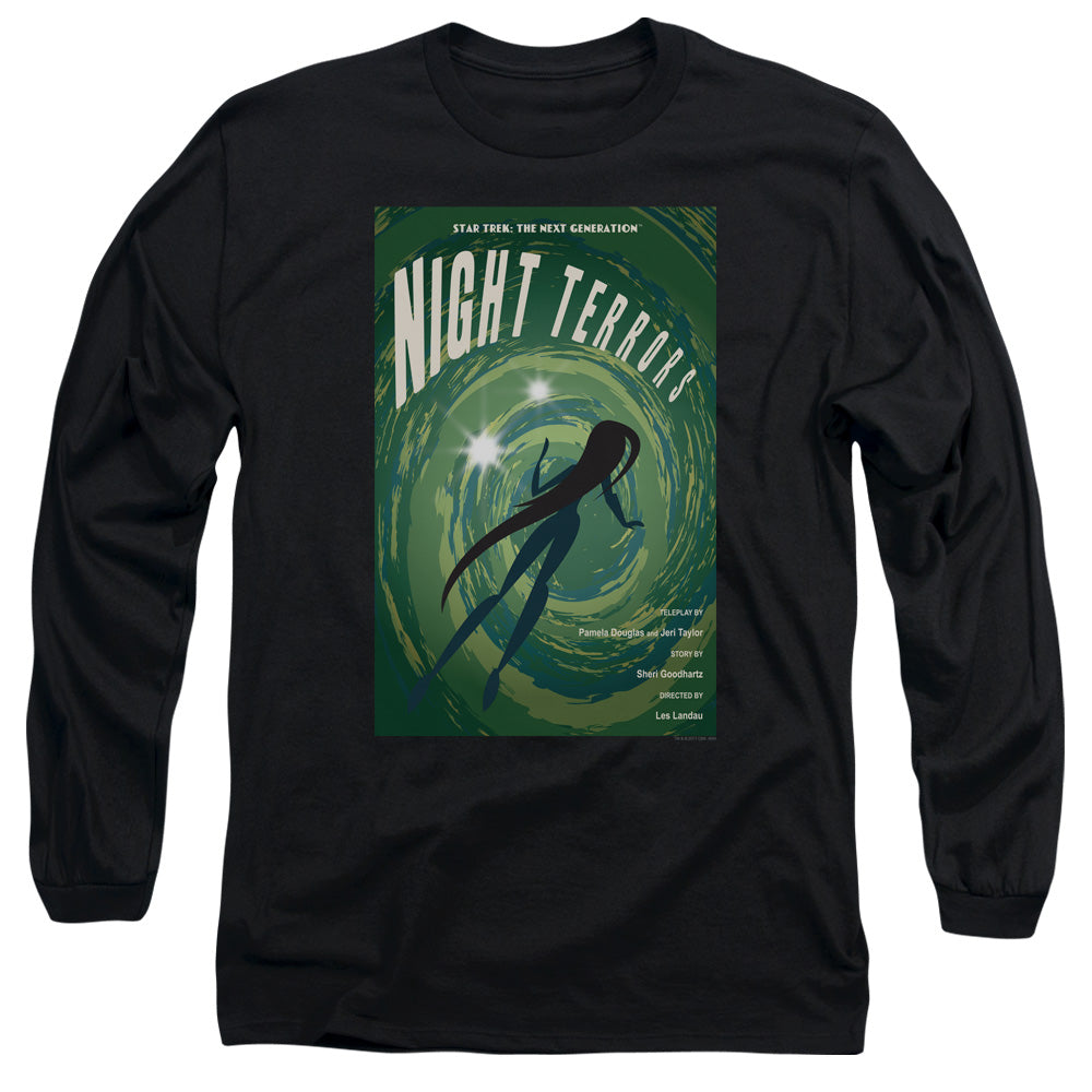 Star Trek Night Terrors Black Long Sleeve T-Shirt