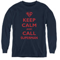 Call Superman Youth Long Sleeve T-Shirt