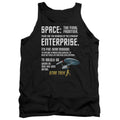 Star Trek The Final Frontier Monologue Tank Top