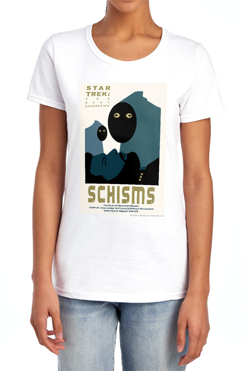 Star Trek Schisms Womens T-Shirt