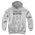 Clue Choose Your Weapon Youth Hoodie