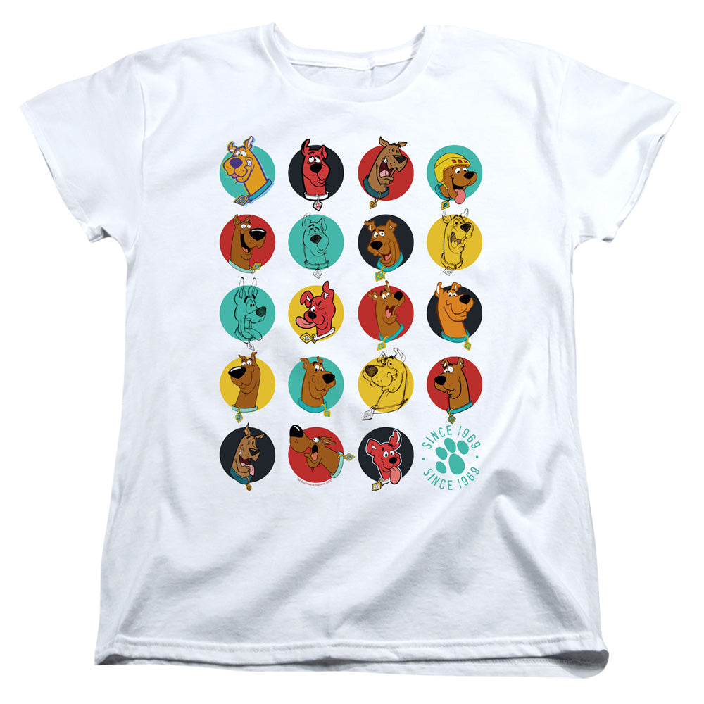 Scooby-Doo Heads Up Womens T-Shirt