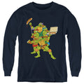 Teenage Mutant Ninja Turtles Pizza Party Youth Long Sleeve T-Shirt