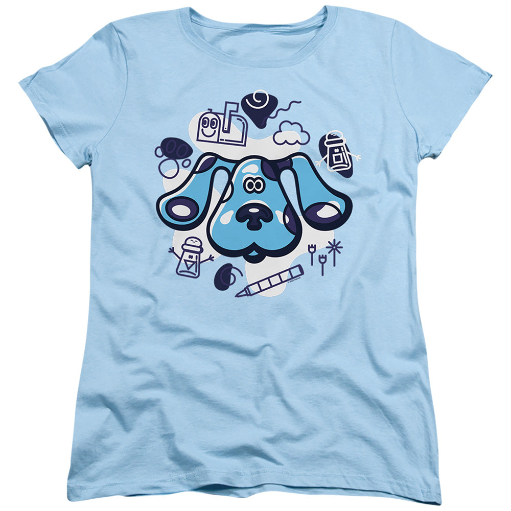 Blue's Clues And Friends Womens T-Shirt