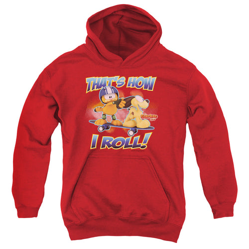 Garfield How I Roll Youth Hoodie