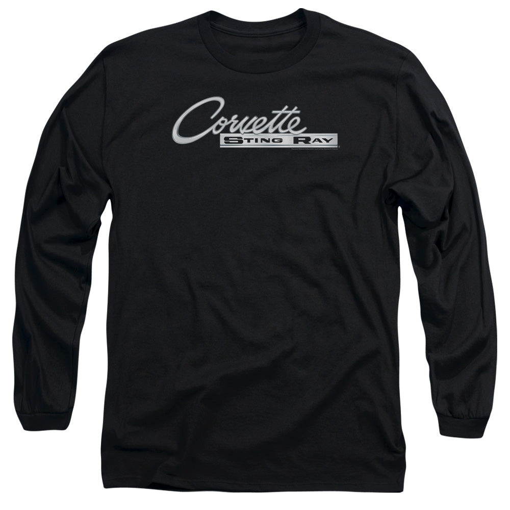 Chevy Chrome Stingray Logo Long Sleeve T-Shirt