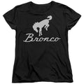 Ford Chrome Bronco Logo Womens T-Shirt