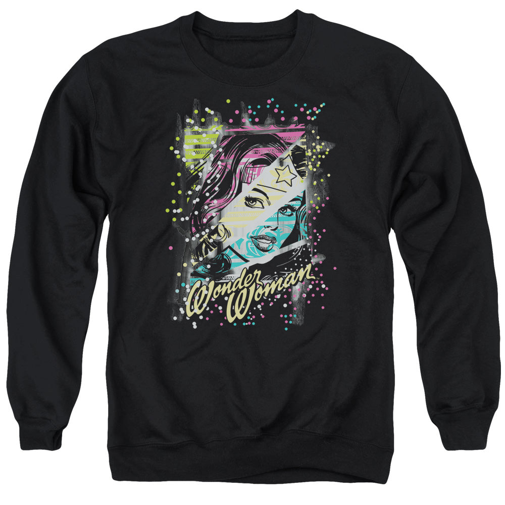 DC Comics Color Block Crewneck Sweatshirt