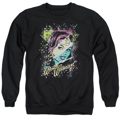 DC Comics Color Block Crewneck Sweatshirt