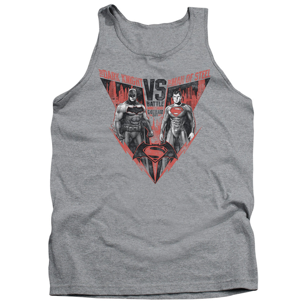 Batman v Superman Batlle For Gotham Tank Top