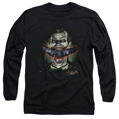 Batman Crazy Lips Long Sleeve T-Shirt