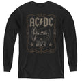AC/DC Rock Label Youth Long Sleeve T-Shirt