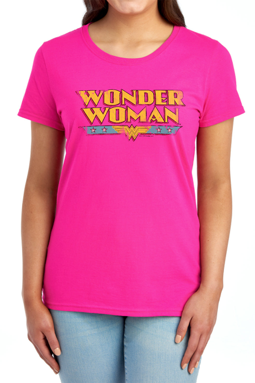 Wonder Woman Wonder Woman Logo Womens T-Shirt