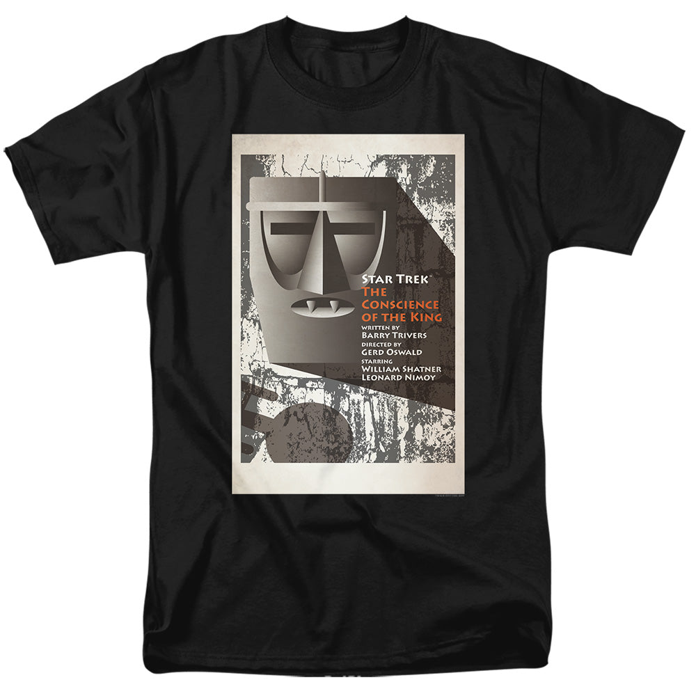 Star Trek Juan Ortiz The Conscience of the King Black T-Shirt