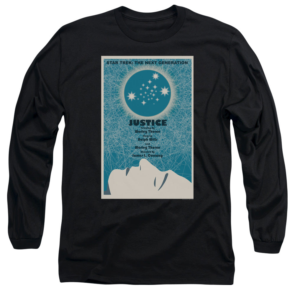 Star Trek Justice Black Long Sleeve T-Shirt
