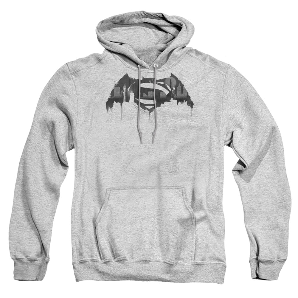 Batman v Superman Cityscape Logo Pullover Hoodie