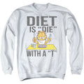 Garfield Diet Is Die With A T Crewneck Sweatshirt