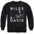 Miles Davis Monochrome Crewneck Sweatshirt